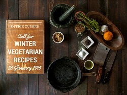 call for winter recipes website